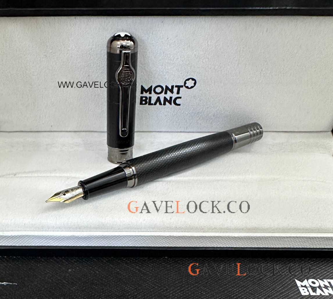 AAA Grade Montblanc Muhammad Ali Fountain Pen So Black